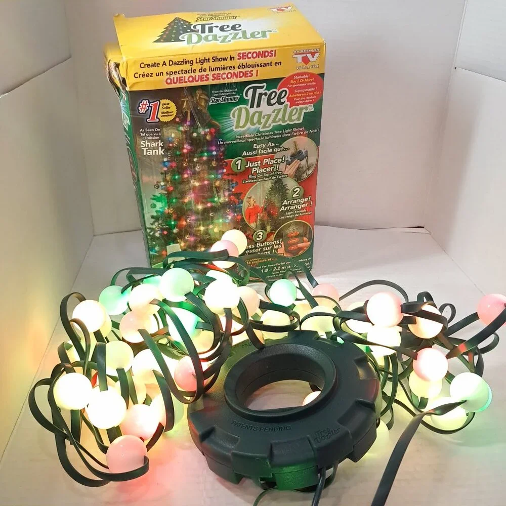 Star Shower Tree Dazzler LED Christmas Holiday Lights‎ 16 Colors Patterns WORKS